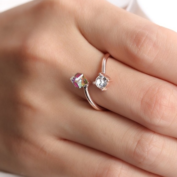 Ring - Ring of Rainbows & Gold Adjustable - Picture 8 of 8